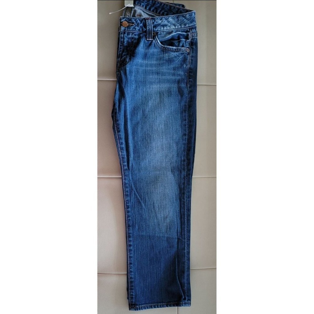Lucky Women's Blue Jeans Straight Leg Size 6/28 - Picture 4 of 5